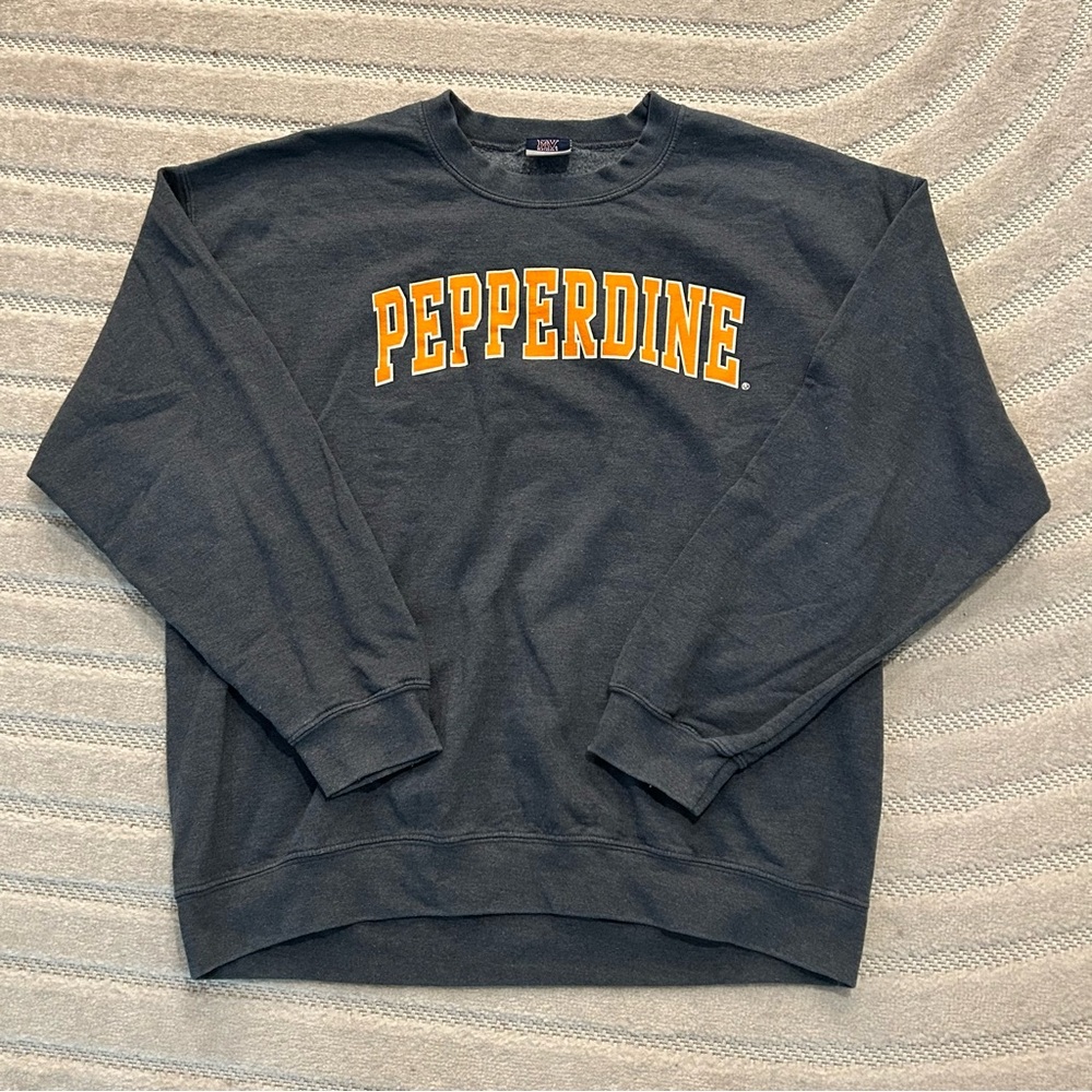 Pepperdine University Cotton Blend Crewneck Pullover Sweatshirt - XL